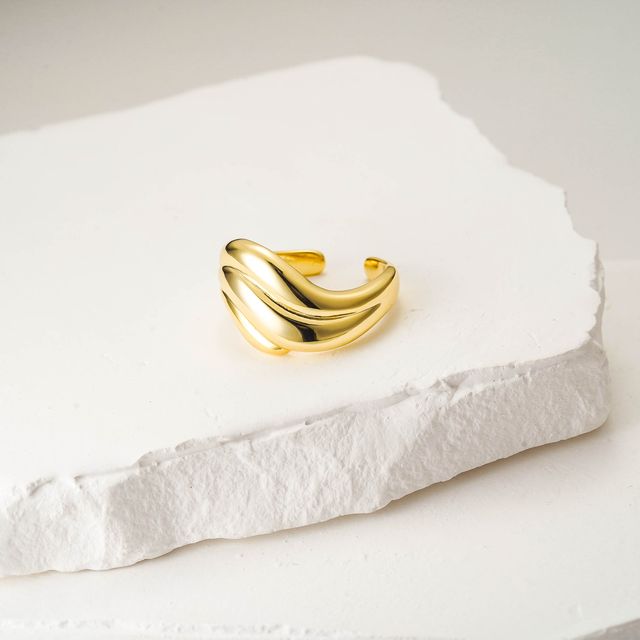 Chunky Waves Ring